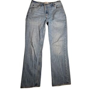Abercrombie & Fitch Womens Light‎ Wash Straight Leg Jeans Blue Size 32x28  1111